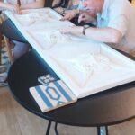 warsztaty w bibliotece Secesja z osobami niewidomymi