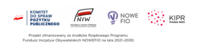 logo konkursu regrantingowego łódzkie lokalnie i nowe fio